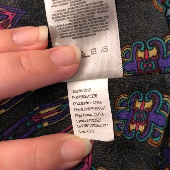 Jessica Simpson Batwing kimono blouse size XS - Picture 7 of 8